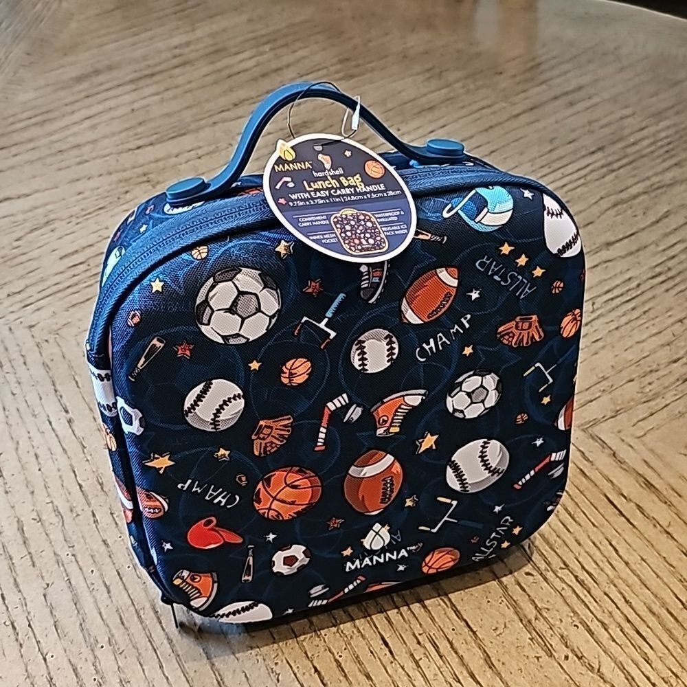 Sports lunch box hardshell NWT